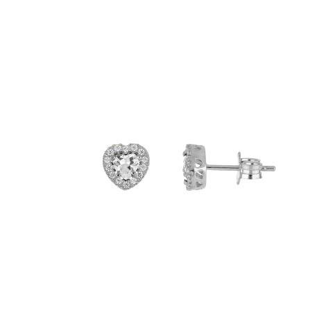 Pendientes CikOrefice Gioielli Mujer in Oro Zircone O4O1B10 - O4O1B10